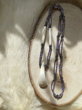 Load image into Gallery viewer, Bison Tooth and Bone Bead Necklace
