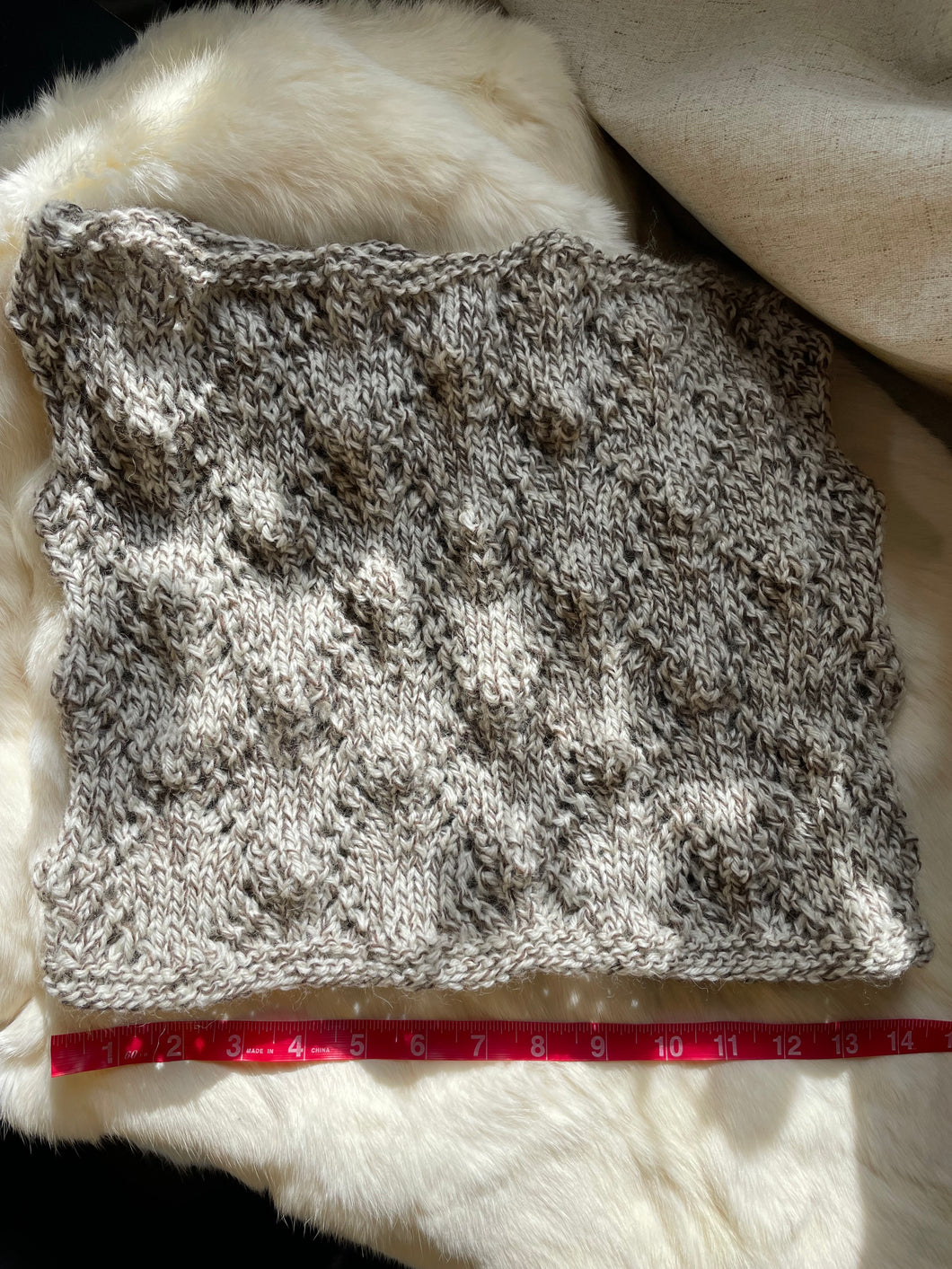 Adult Oatmeal Neck Cowl