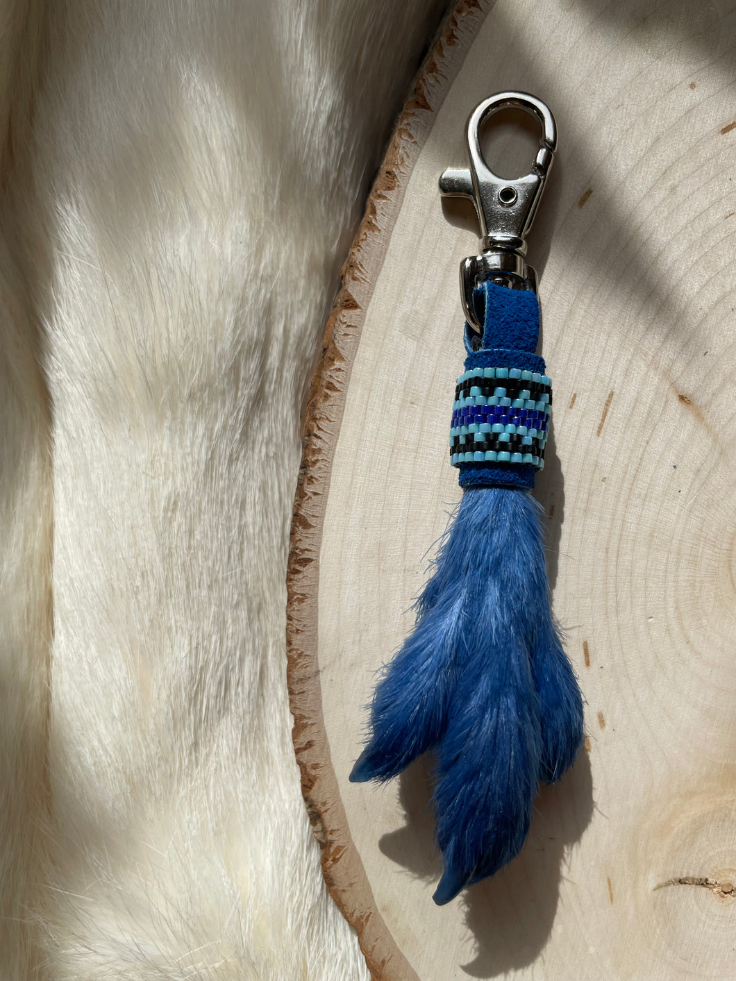 Lucky Ptarmigan Foot Keychain