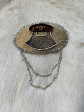 Load image into Gallery viewer, Fish Skin Uluaq Hairpin with Chain
