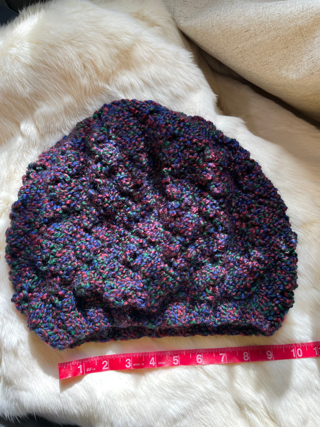 Adult Multicolor Slouchy Hat