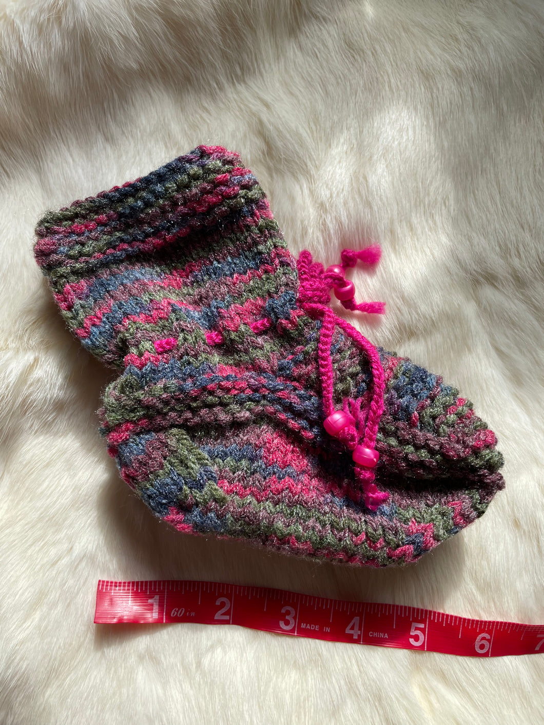 Multi color Toddler Booties